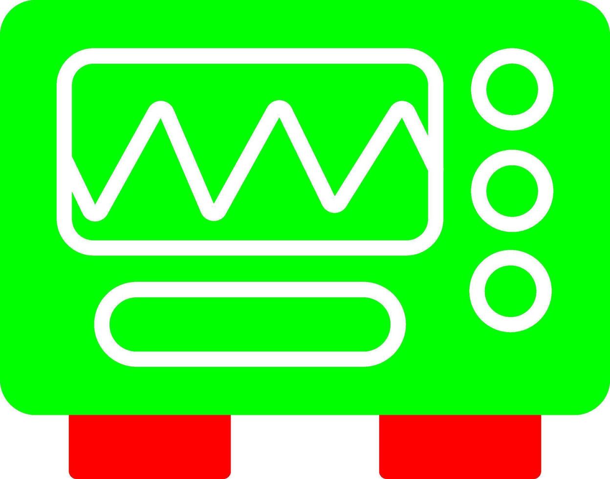 Oscilloscope Vector Icon