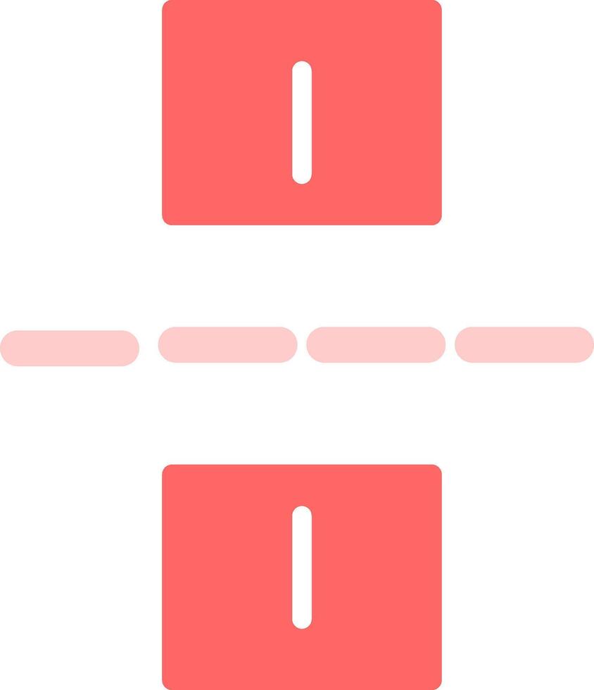 Linked Road Vector Icon