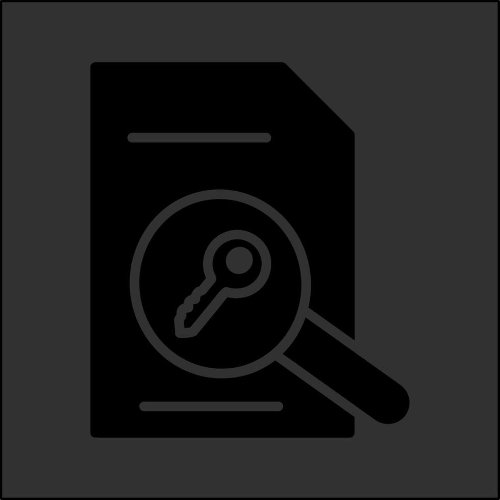 Keywording Vector Icon