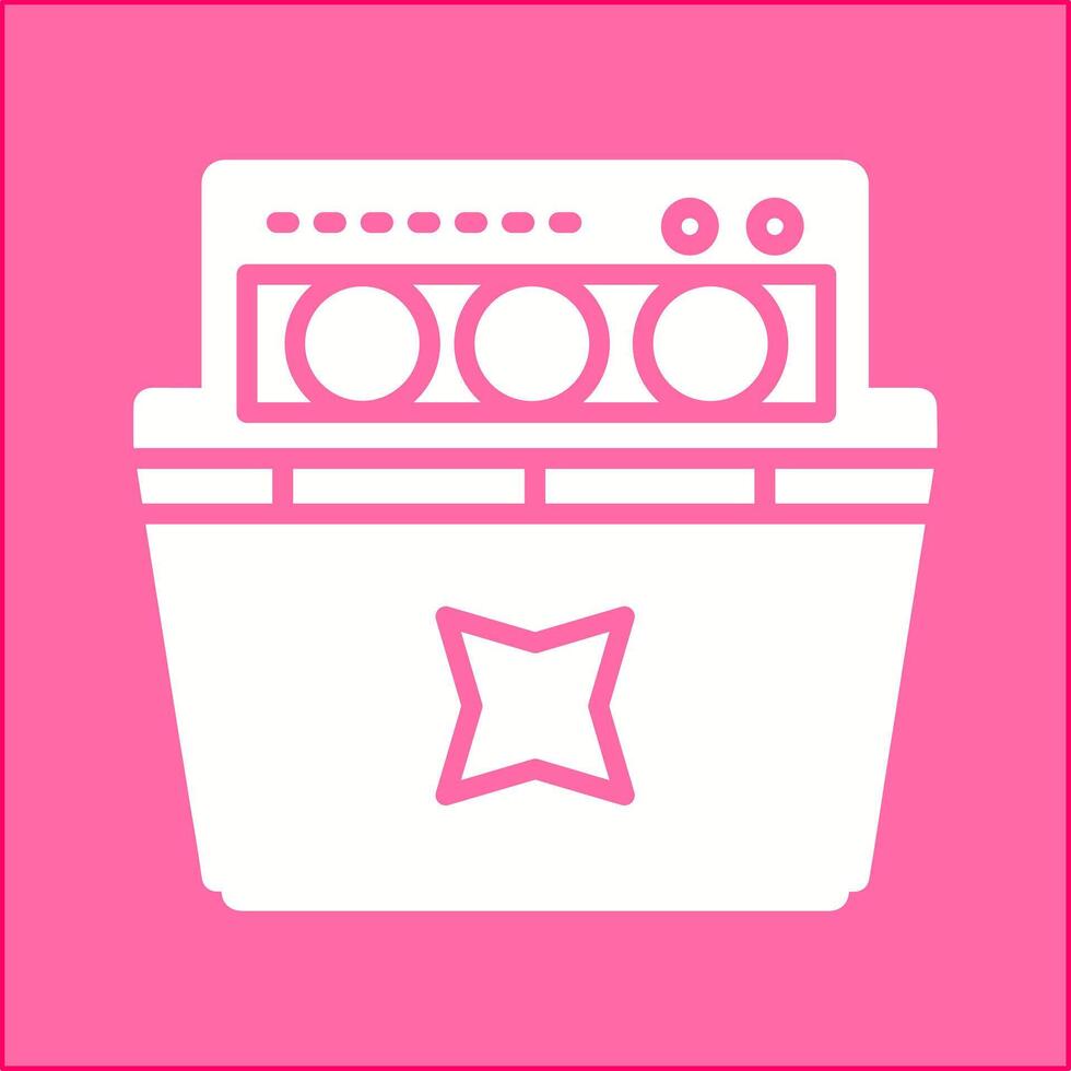 Dishwasher Vector Icon