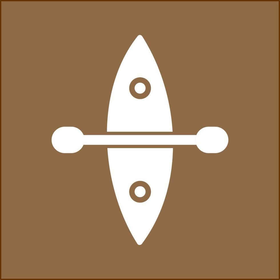 Kayak Vector Icon