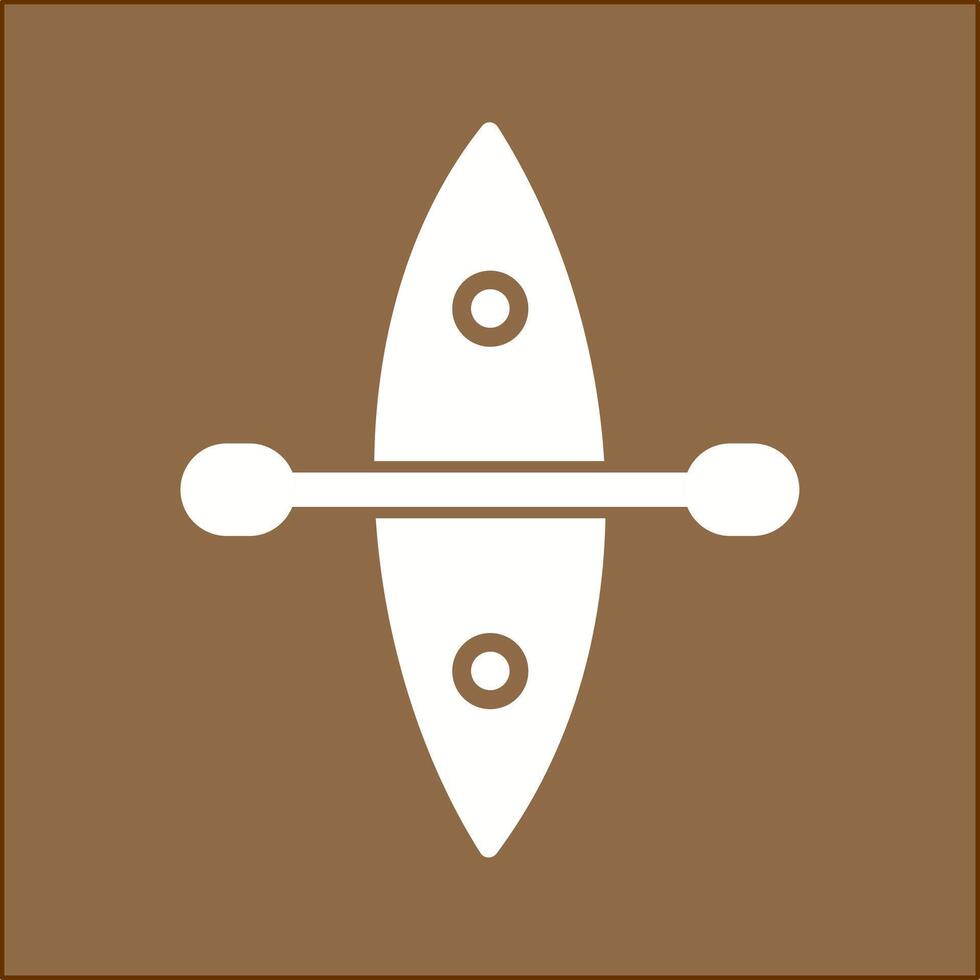 Kayak Vector Icon