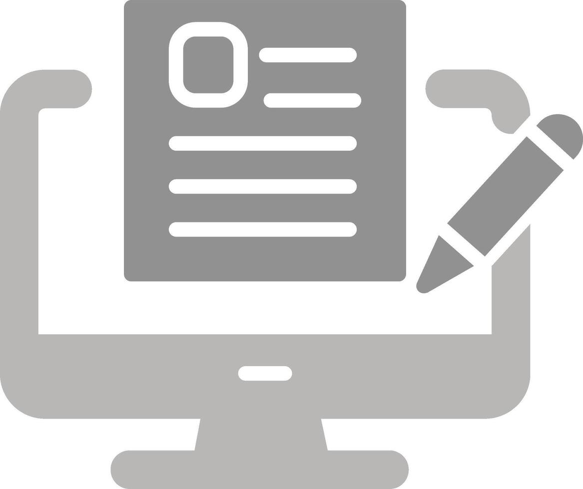 Blog Vector Icon