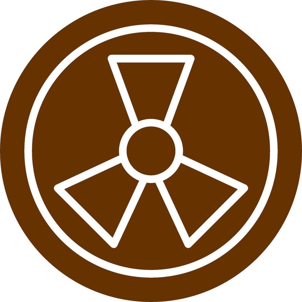 Radiation Vector Icon