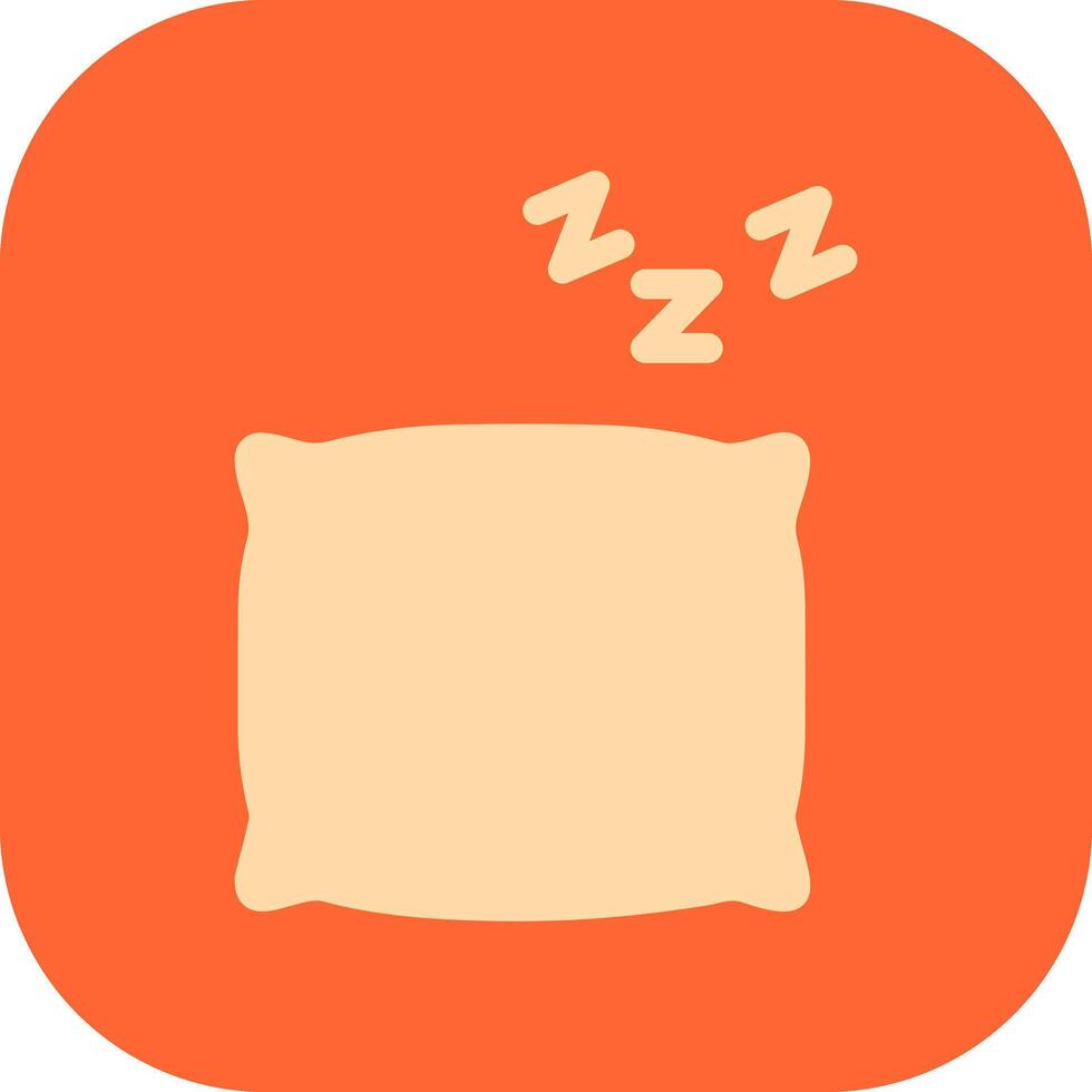 icono de vector de almohada