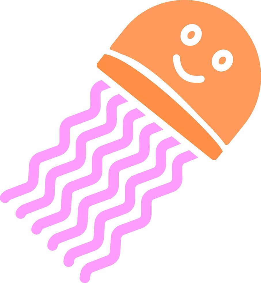 Jellyfish Vector Icon