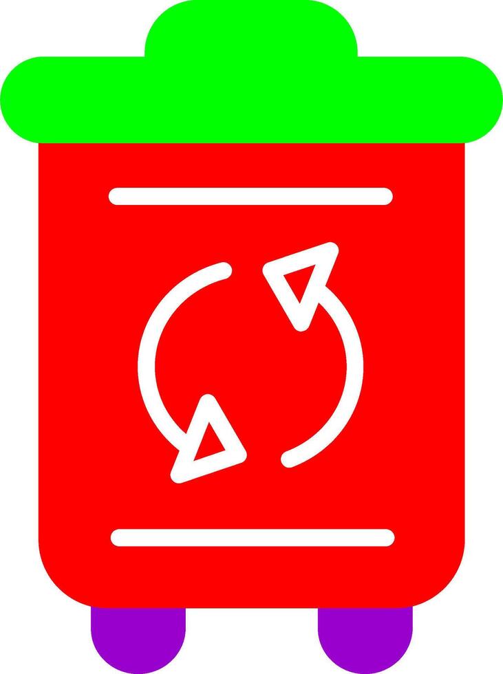 Recycle Bin Vector Icon