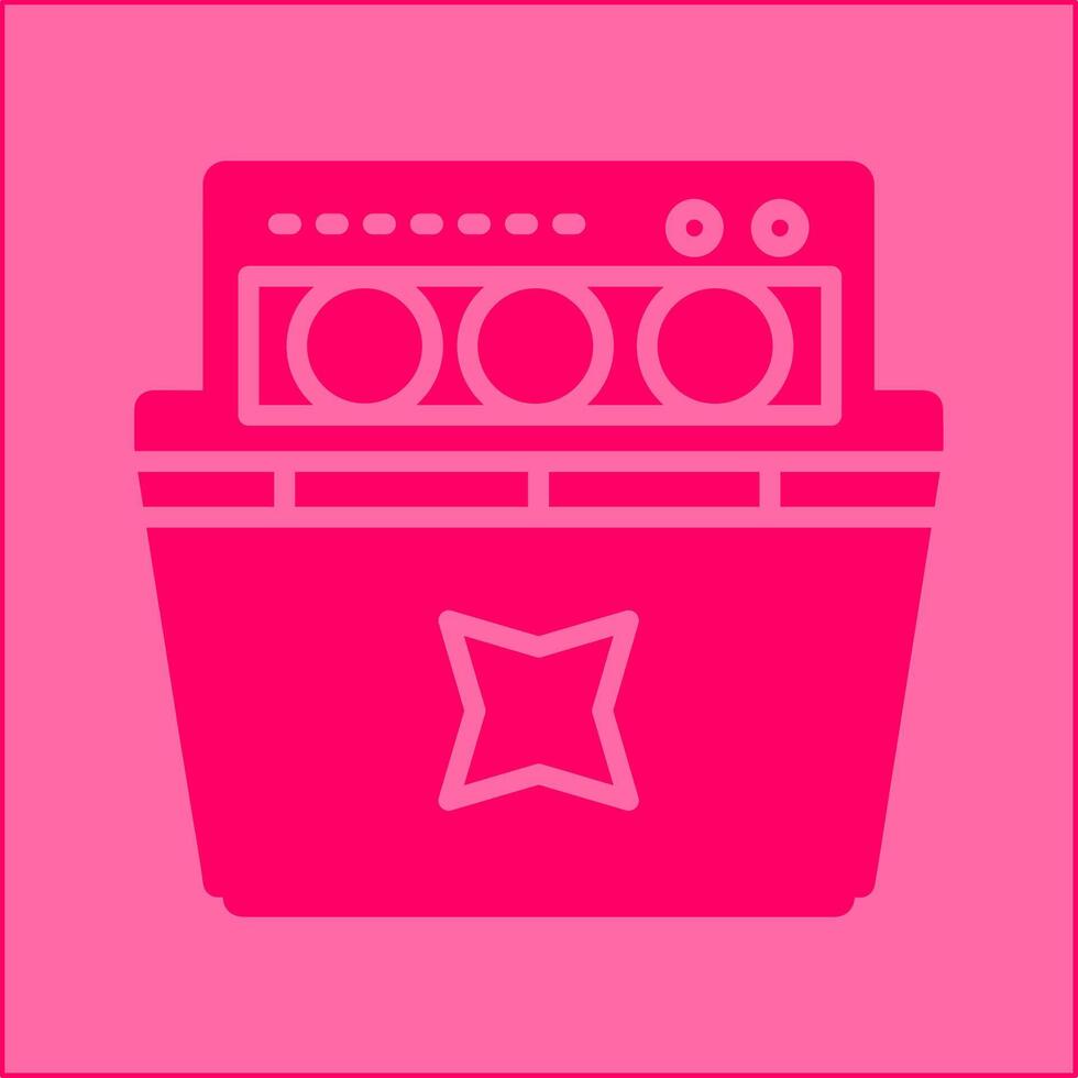 Dishwasher Vector Icon