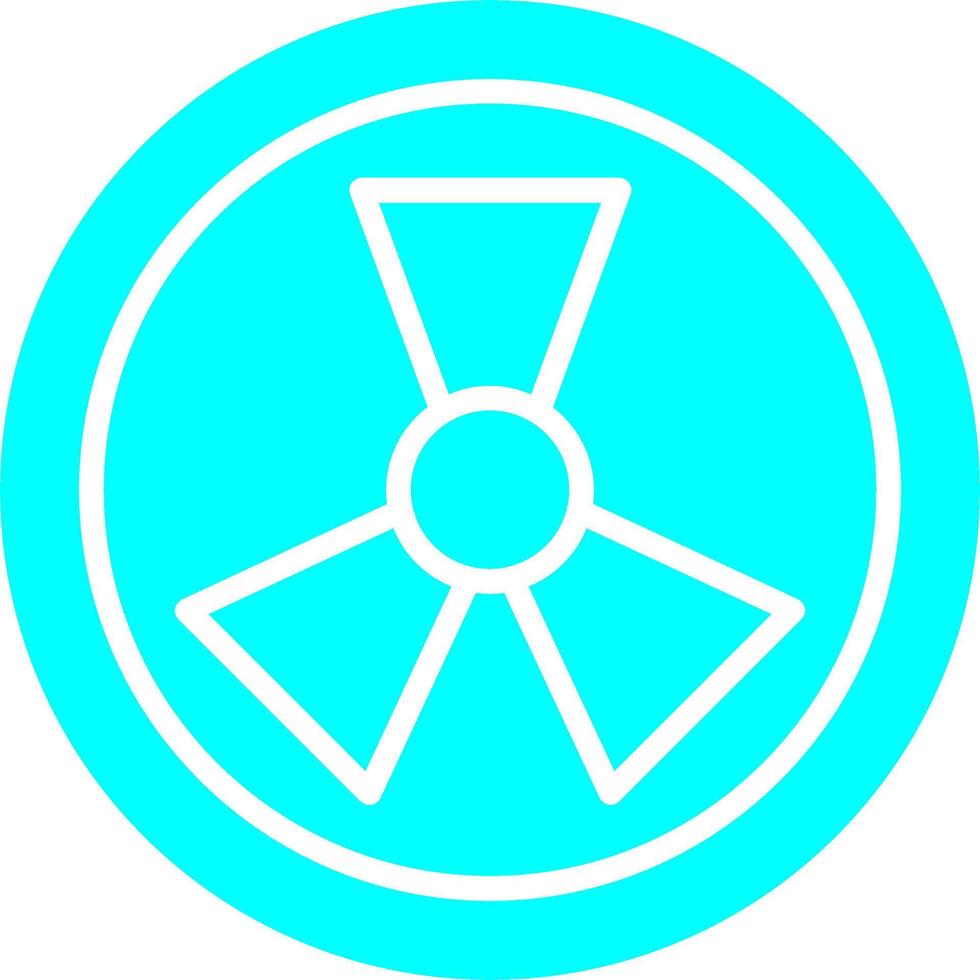 Radiation Vector Icon