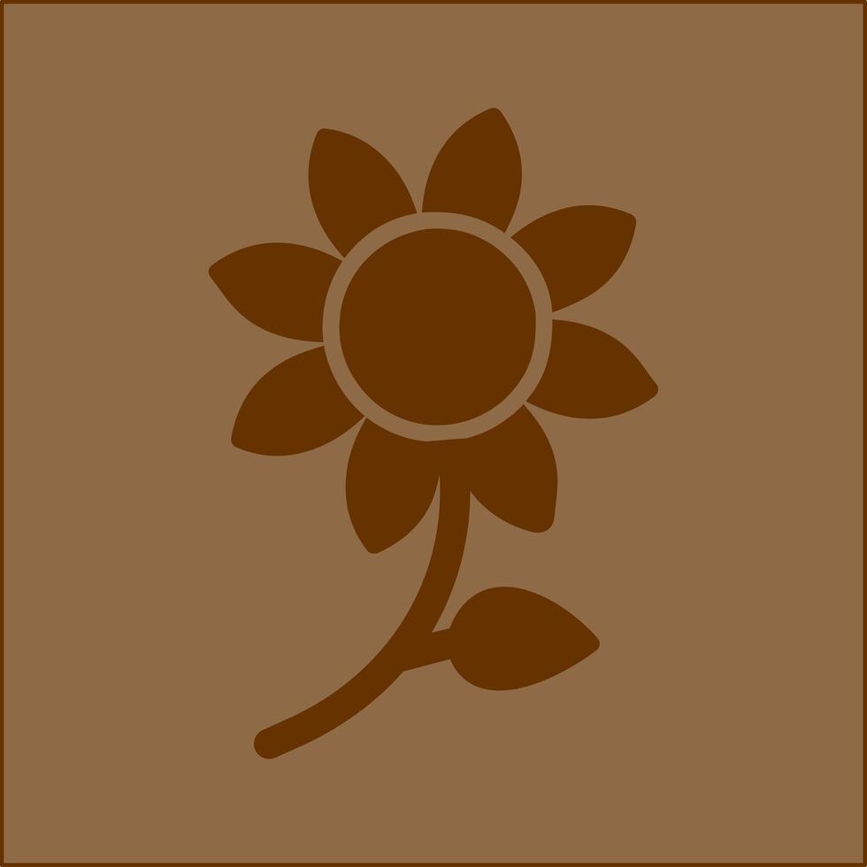 icono de vector de flores