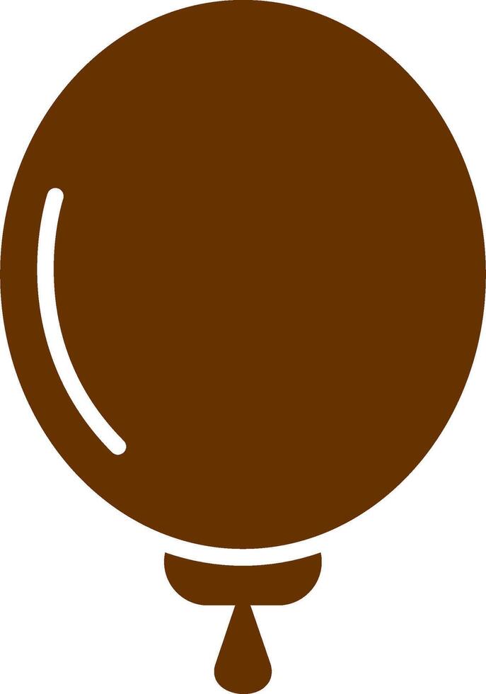 icono de vector de globo