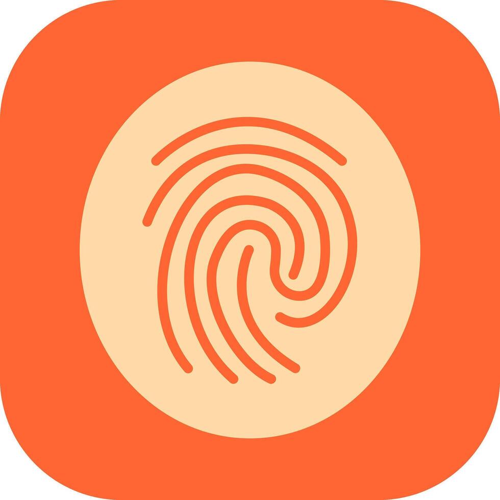 Fingerprint Vector Icon