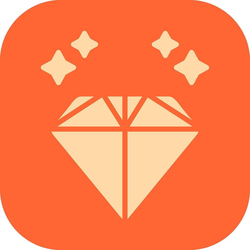 icono de vector de diamante