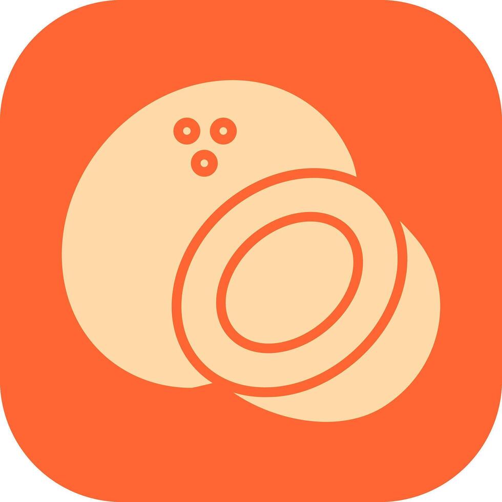 Coconut Vector Icon