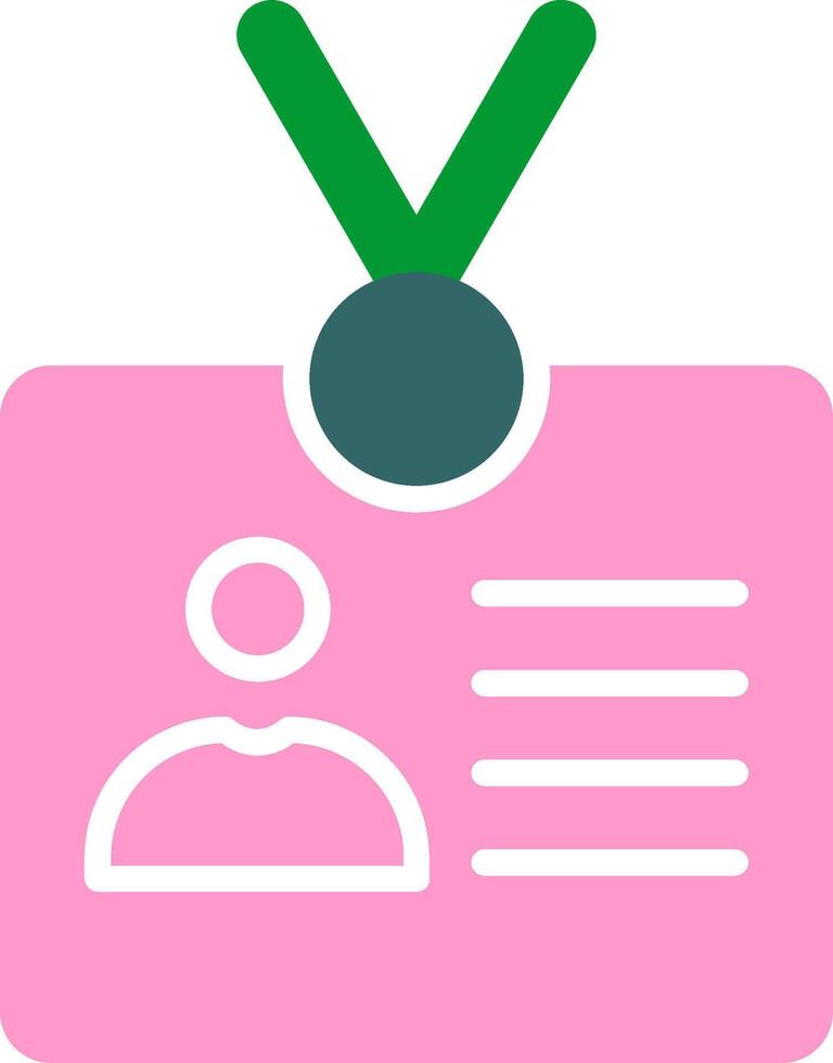 Identity Card I Vector Icon