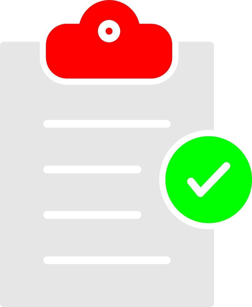 Booking Checklist Vector Icon