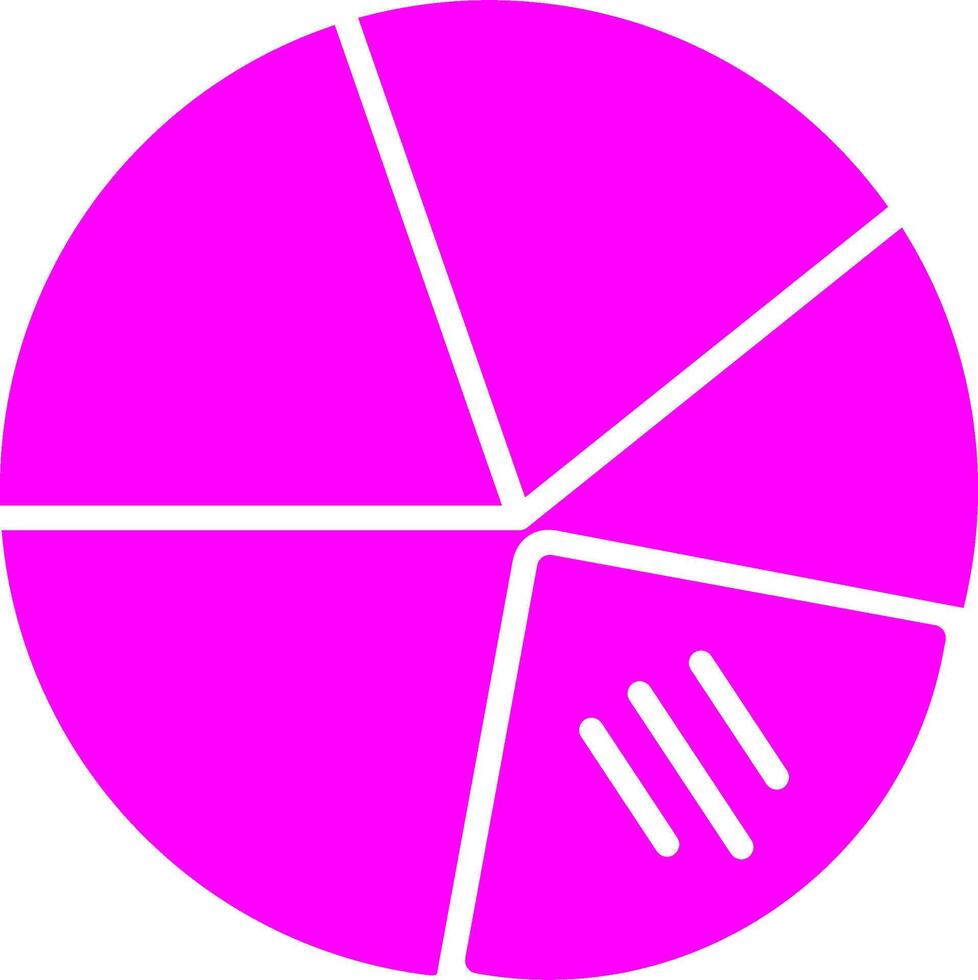 Pie Chart Vector Icon