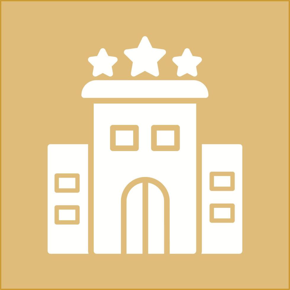 icono de vector de hotel