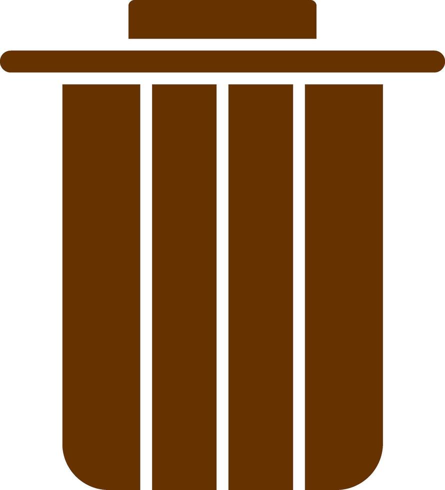 Dustbin Vector Icon