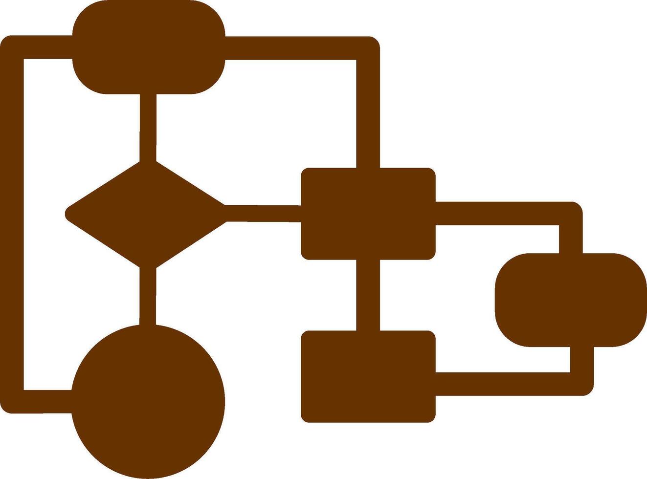 Flowchart Vector Icon
