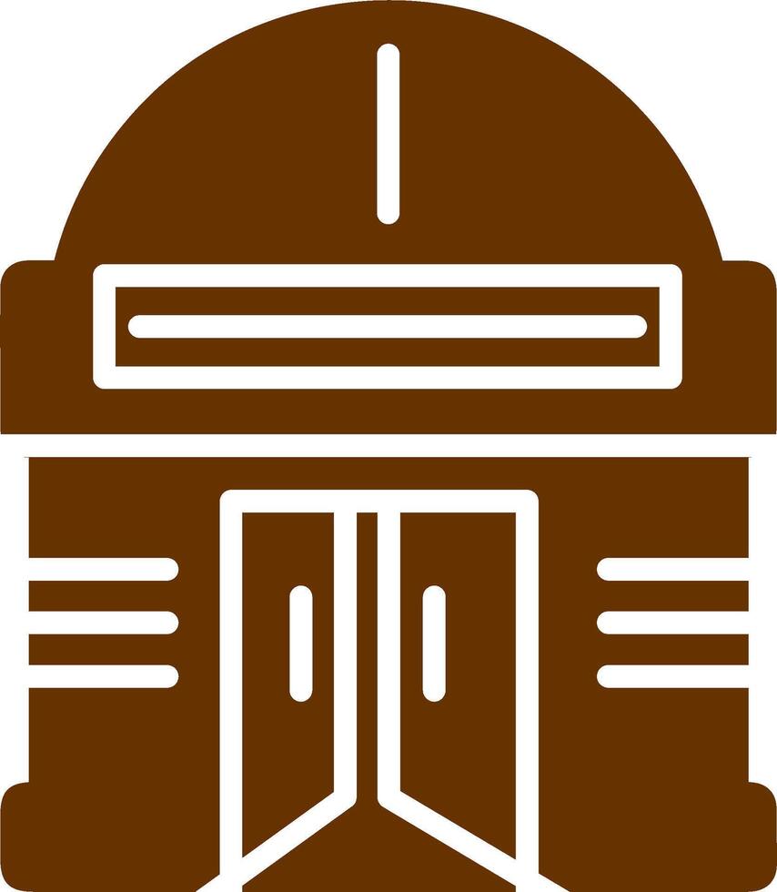 Building Cinema Vector Icon