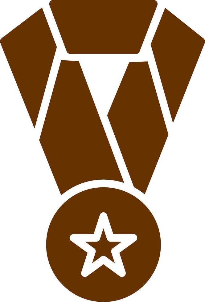 icono de vector de medalla