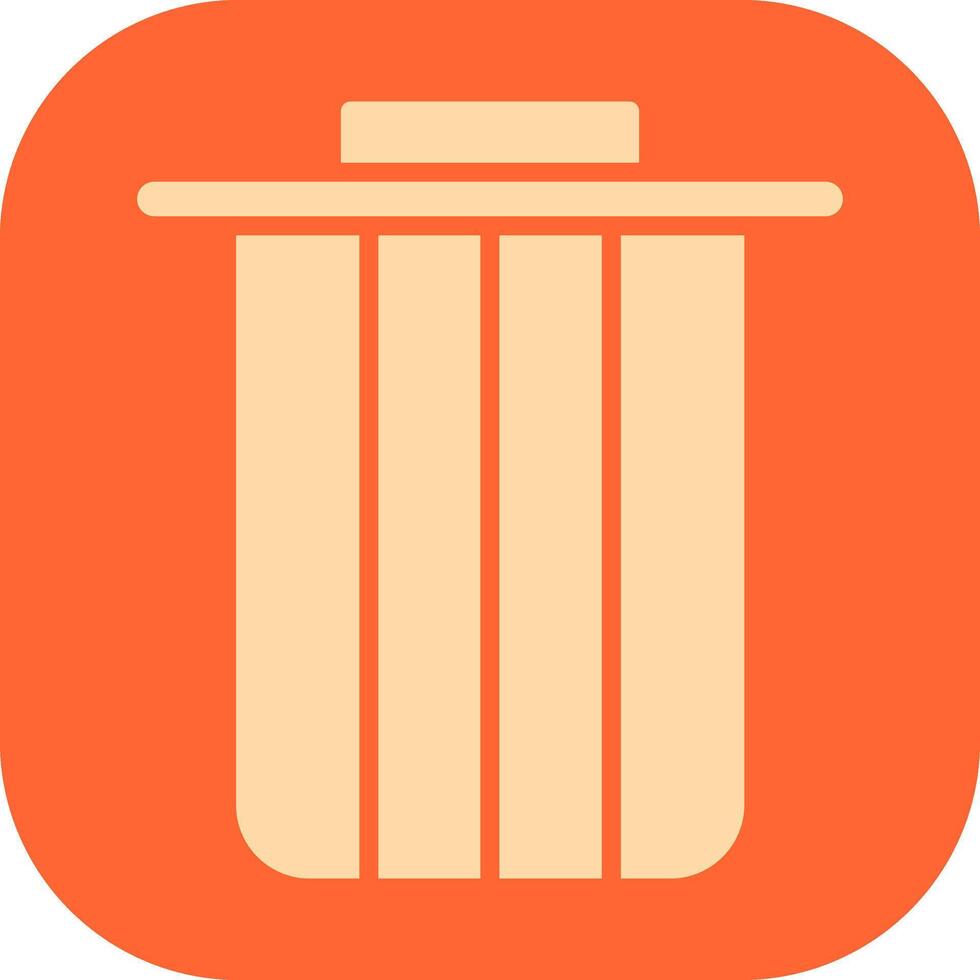 Dustbin Vector Icon