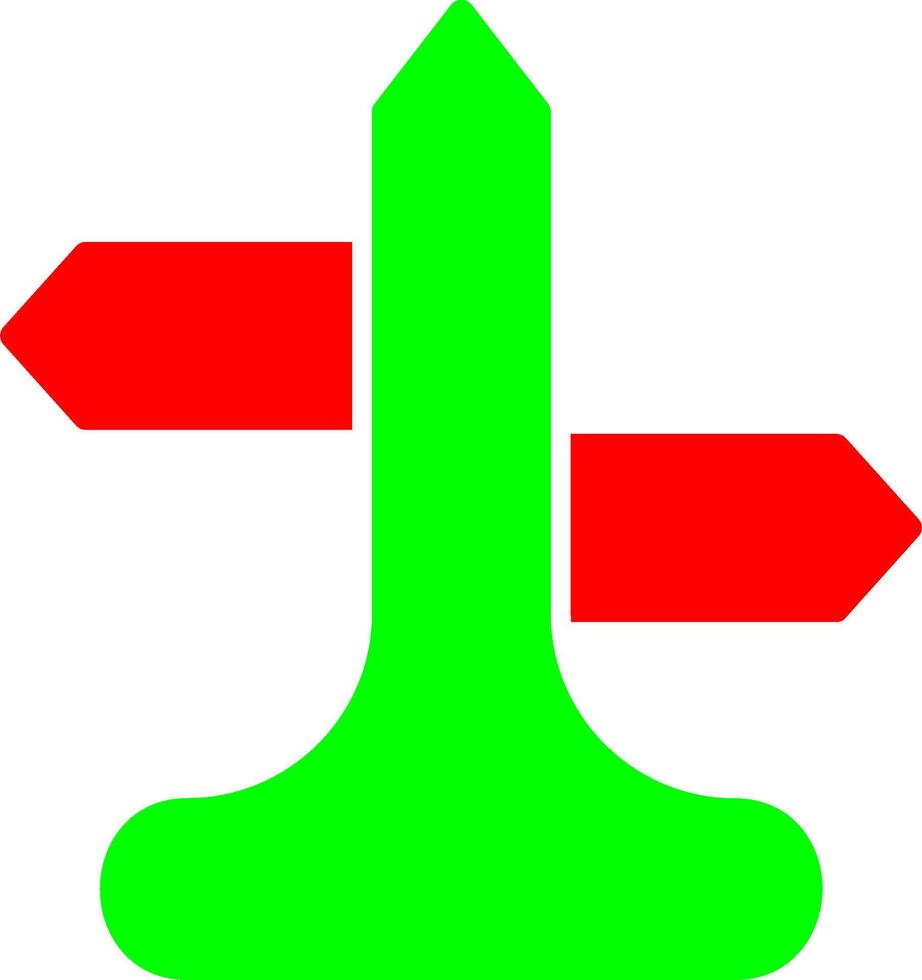 Directions Vector Icon