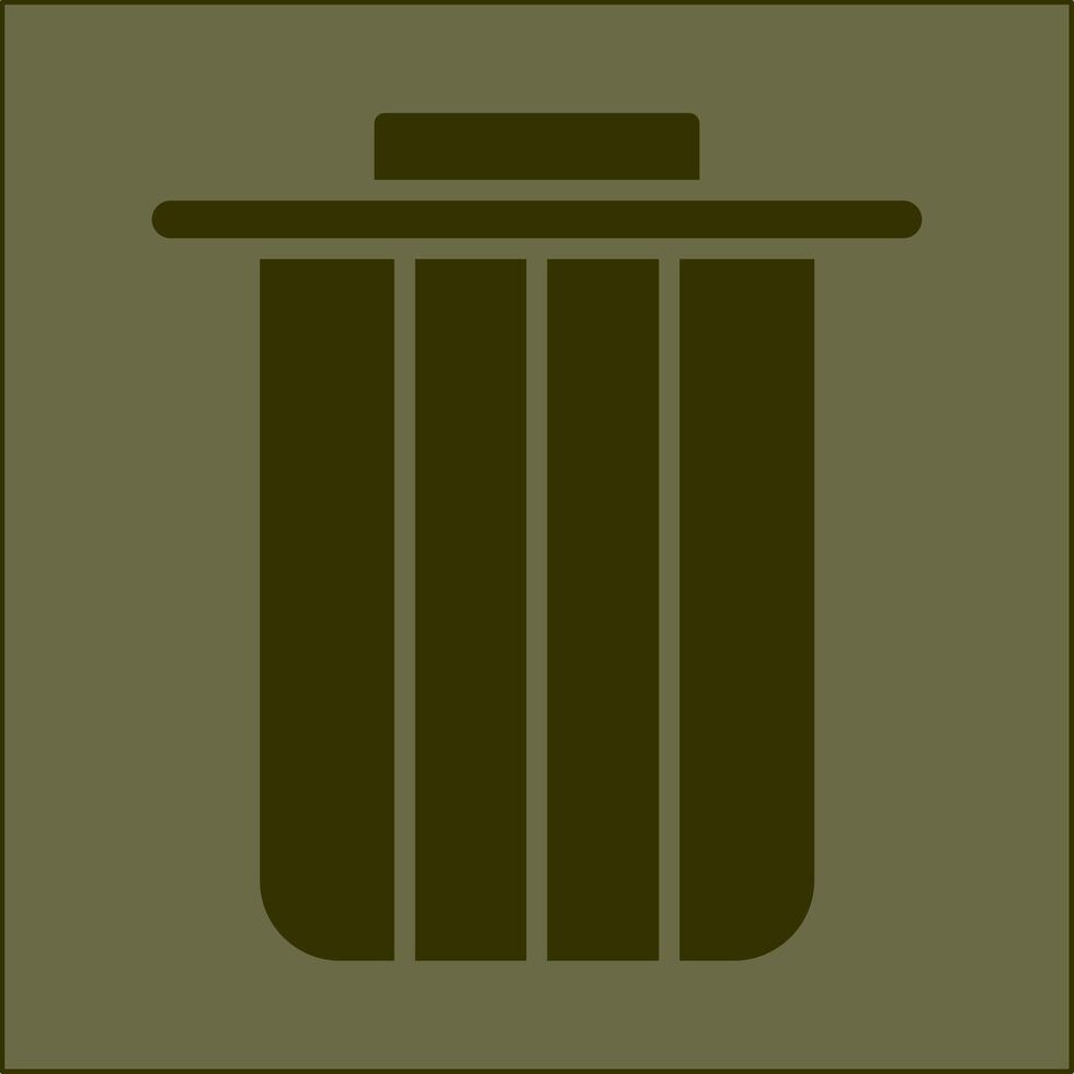 Dustbin Vector Icon