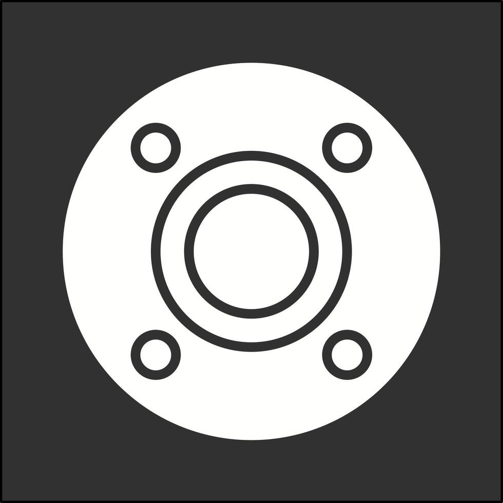 Flange Vector Icon