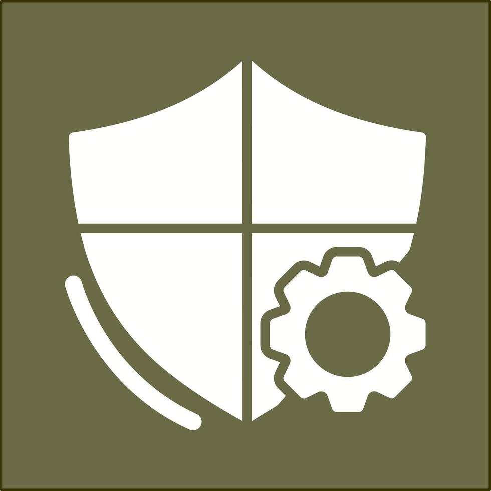 Shield Settings Vector Icon