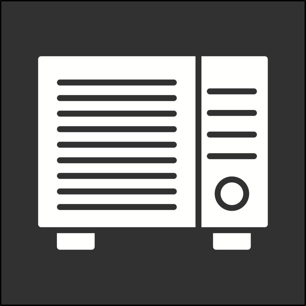AC Window Unit Vector Icon