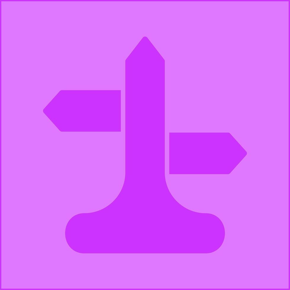 Directions Vector Icon