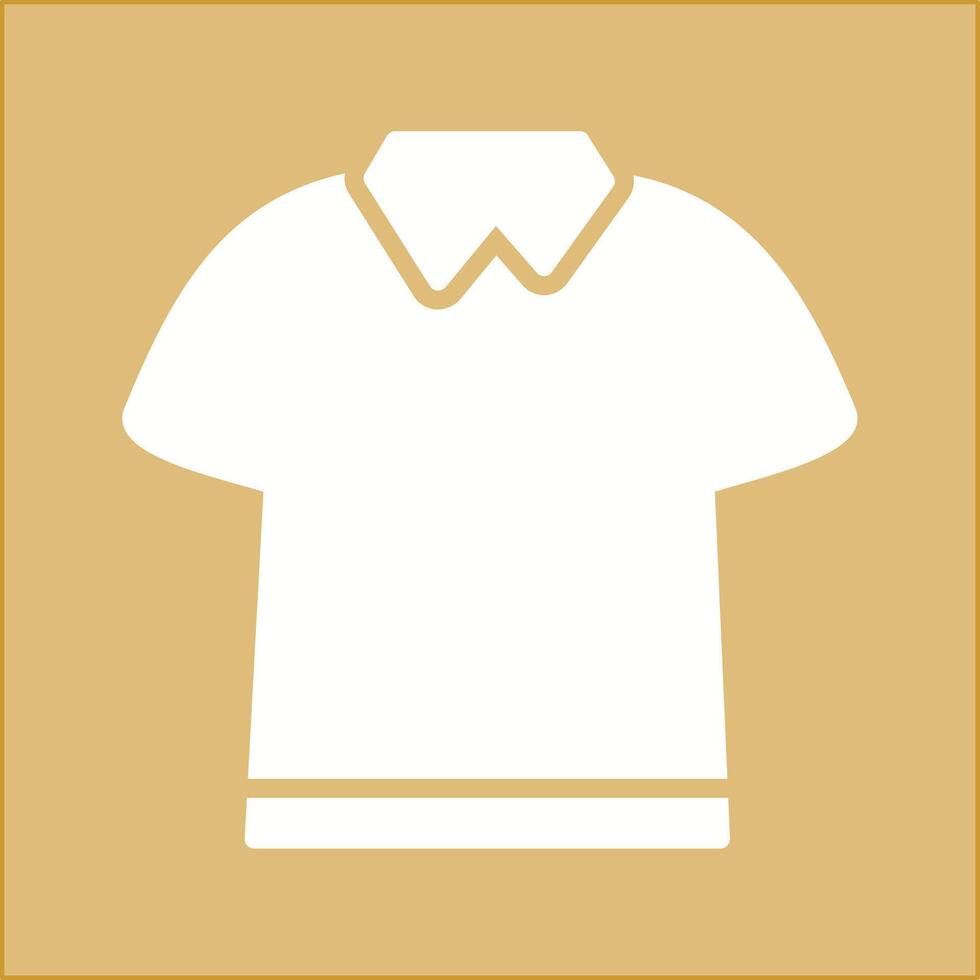 Polo Shirt Vector Icon