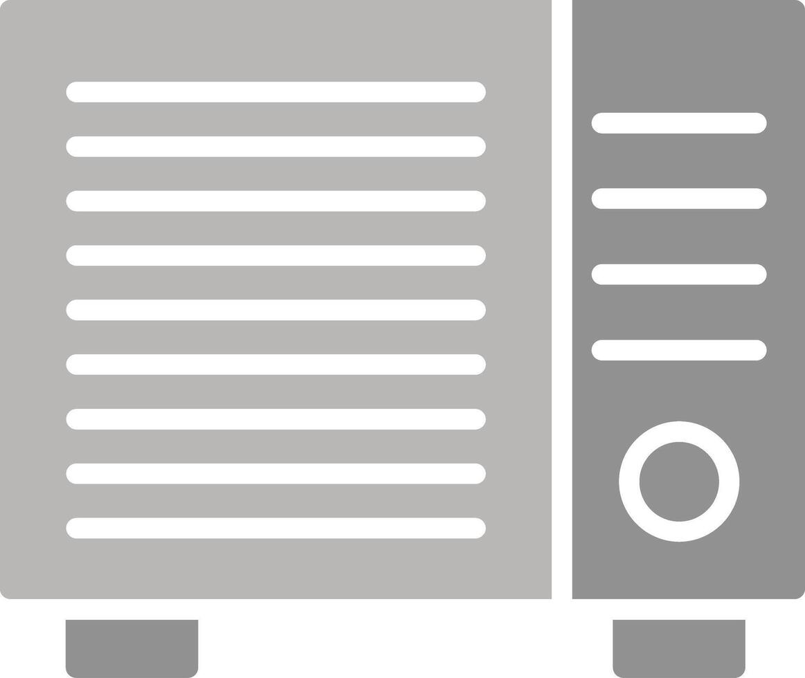 AC Window Unit Vector Icon