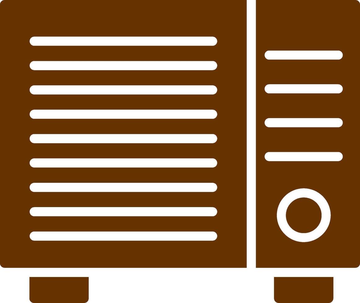 AC Window Unit Vector Icon