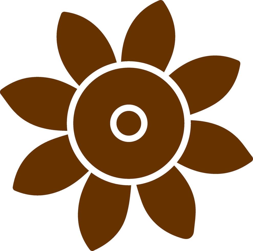 icono de vector de flores