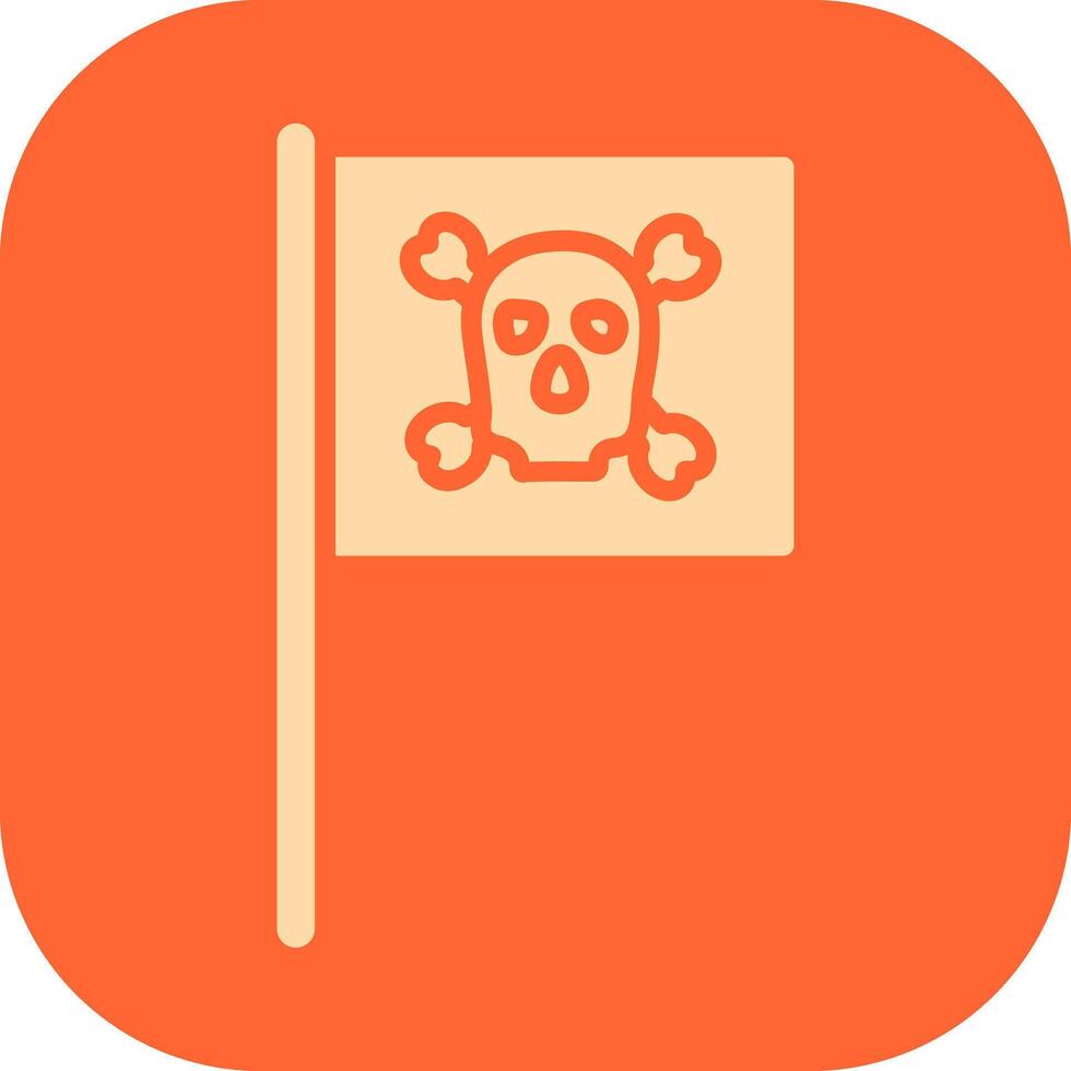 PIrate Flag I Vector Icon