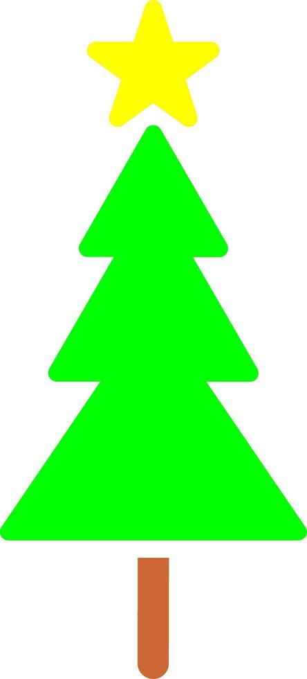 Christmas Tree Vector Icon