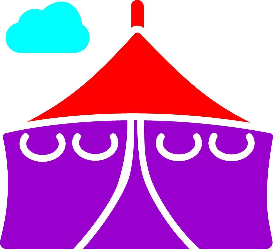 Tent Vector Icon