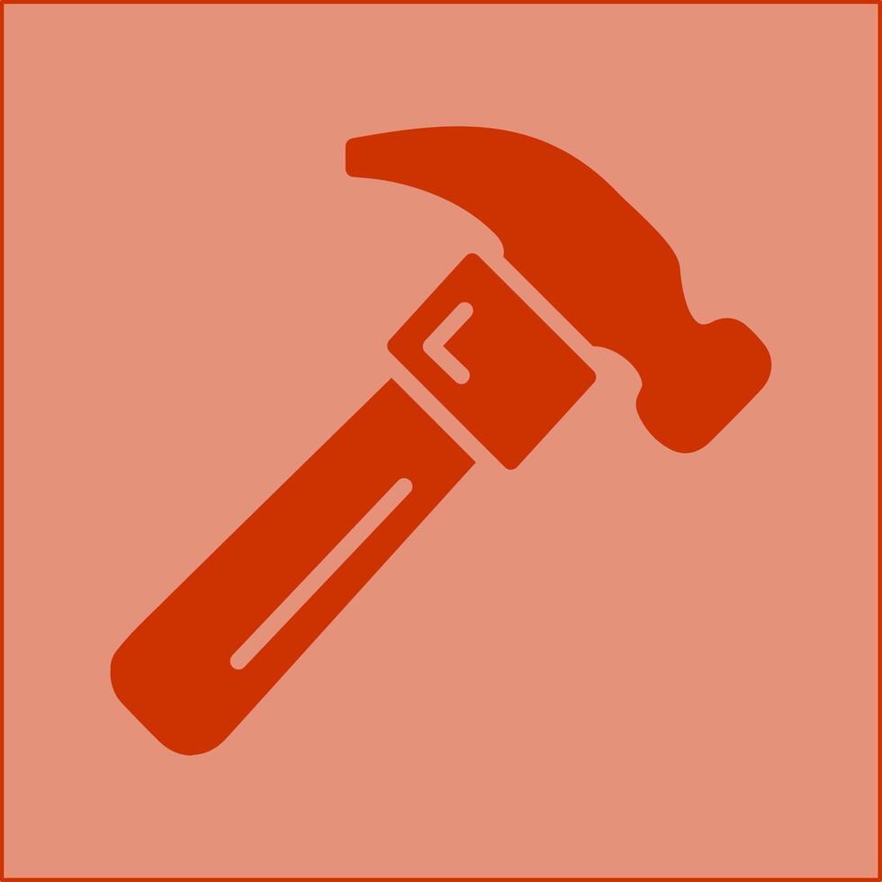 Hammer Vector Icon