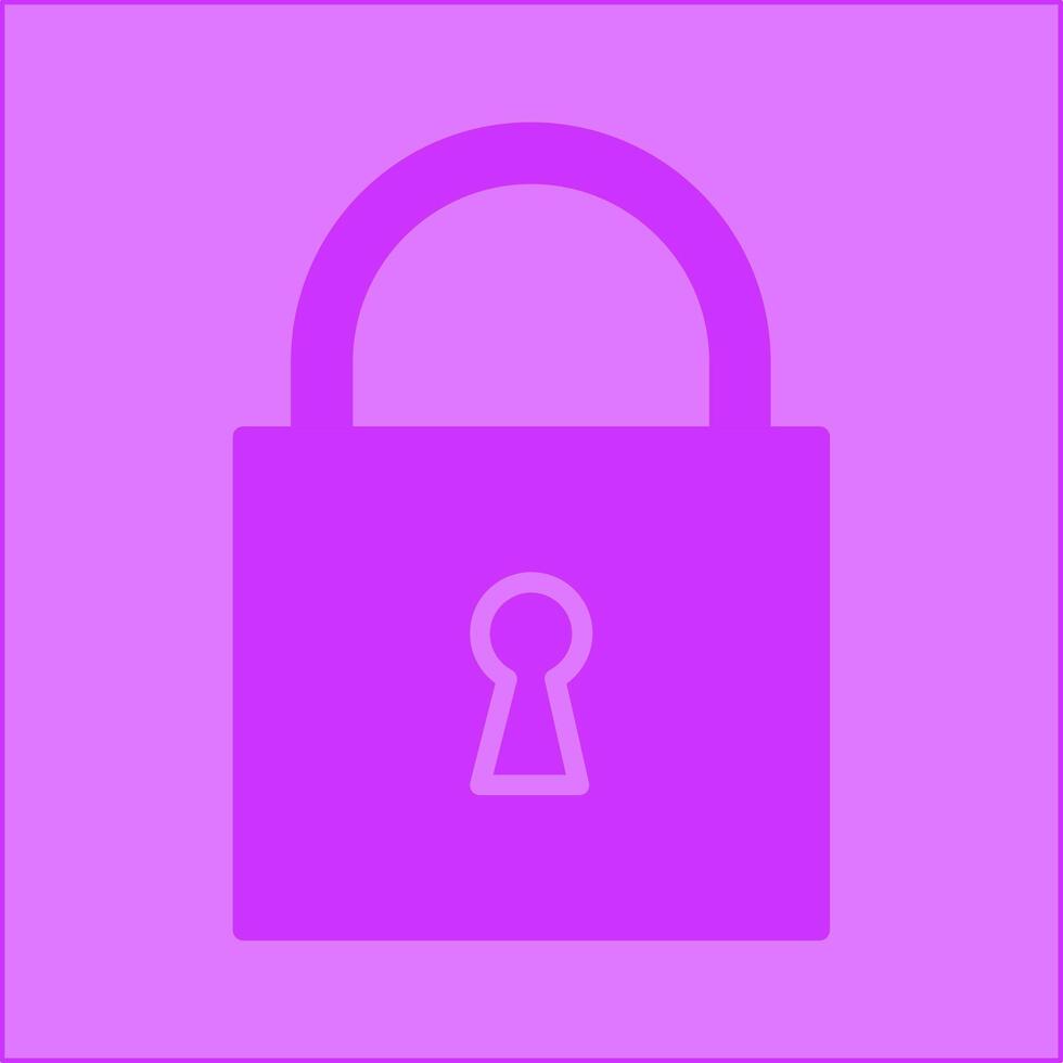 Padlock Vector Icon