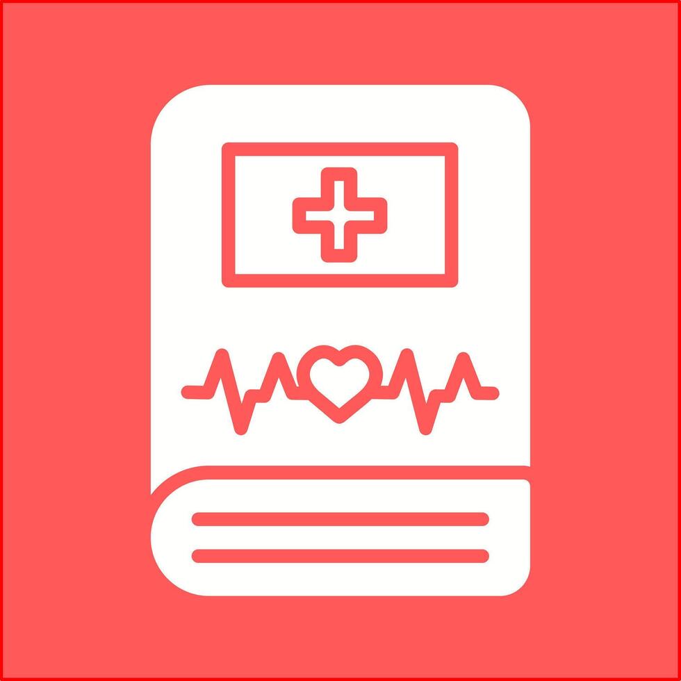 Medical Book Vector Icon