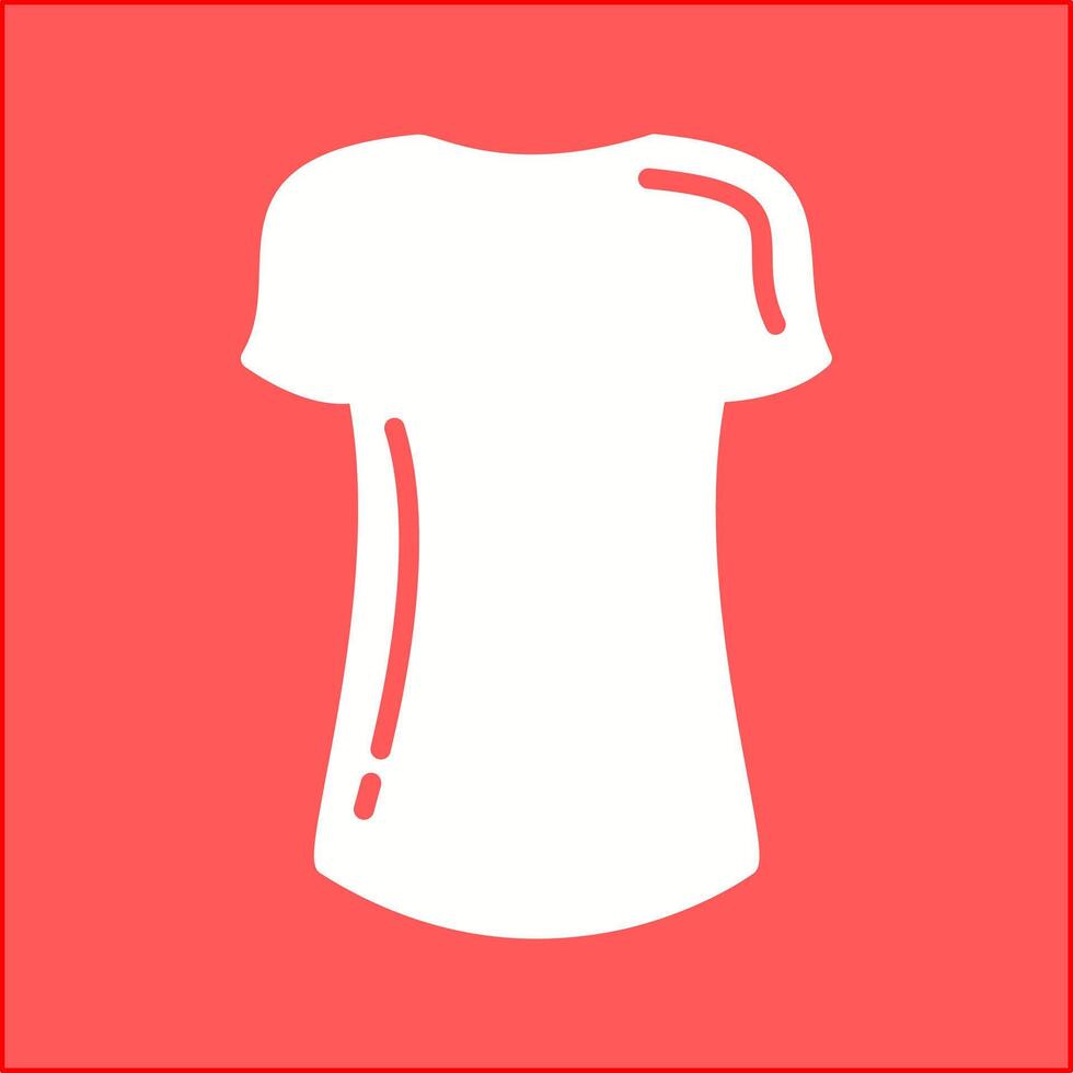 Ladies Shirt Vector Icon