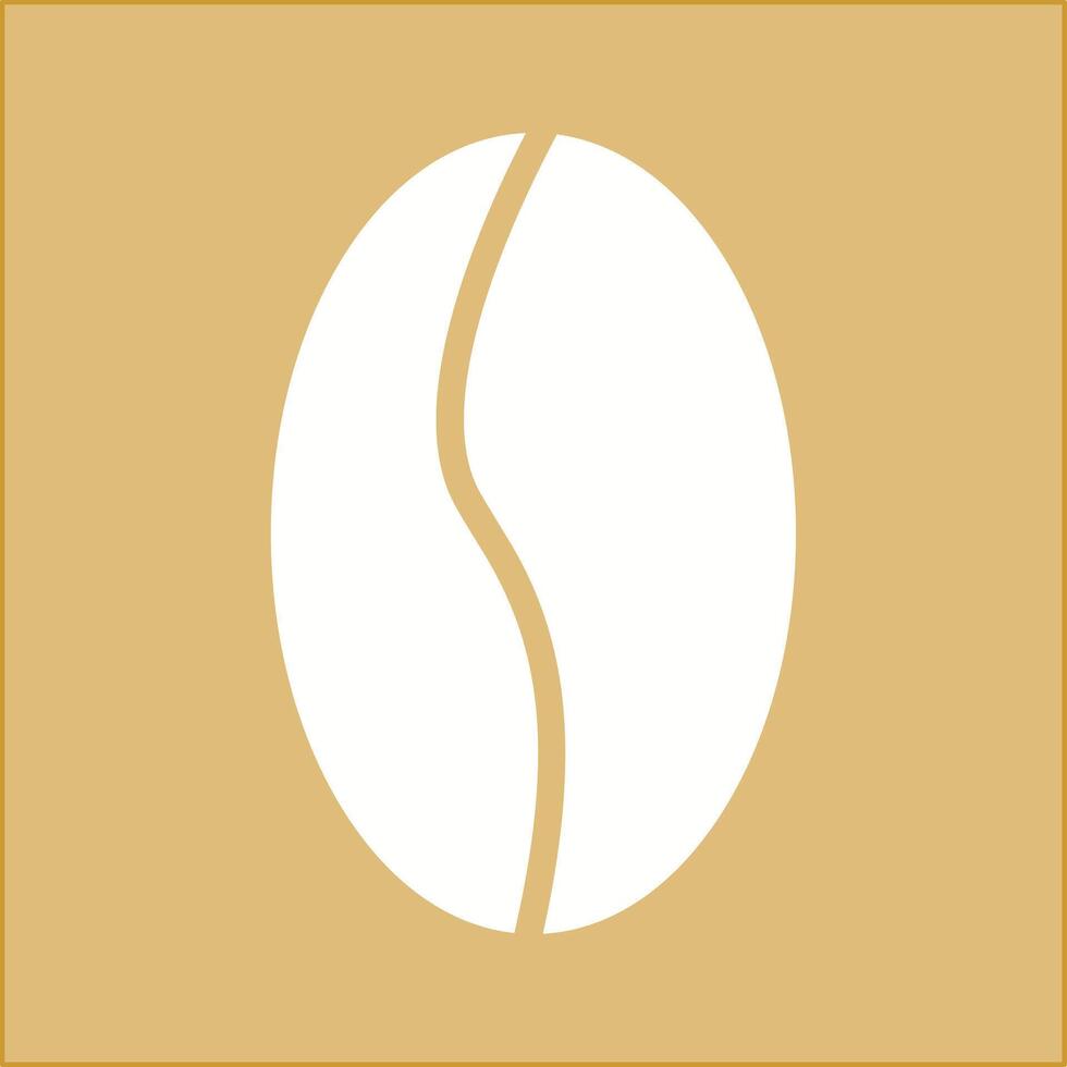 Coffee Grain Vector Icon