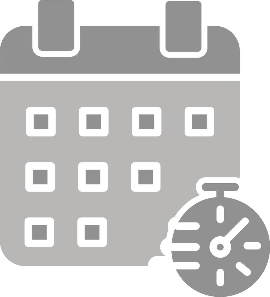 icono de vector de horario