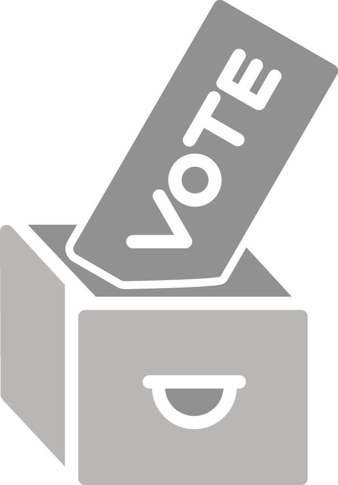 dando votar vector icono