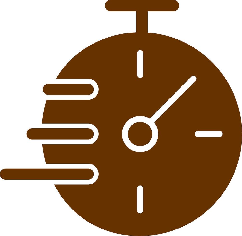 Flex Time Vector Icon