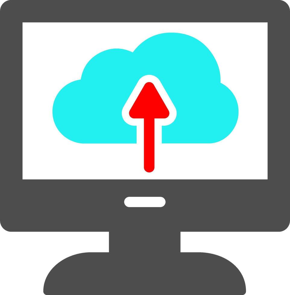 Cloud Backup Vector Icon