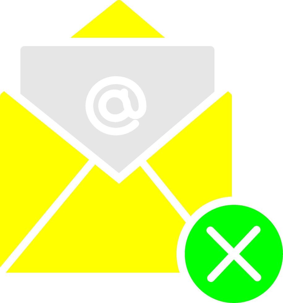 Not Accepted Vector Icon